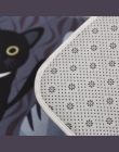 Dywan dywaniki kuchenne wycieraczki Kawaii maty wejściowe dywan w korytarzu mata podłogowa z kotem dla pokoju gościnnego Anti-Sl