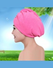 Kobiety łazienka Super chłonne szybkoschnący grubsze ręcznik kąpielowy z mikrofibry turban do suszenia włosów ręcznik salonowy