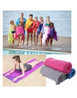 2 sztuk/zestaw ręcznik podróżny z mikrofibry soft skin szybkie pranie Super chłonne doskonałe ręcznik plażowy na siłowni pływani