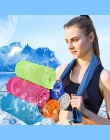 Siłownia Sport szybkie suche łazienka 1 Piece pływanie sportowe do biegania szybkie suche ręcznik ICE chłodzenia suche zimny ręc