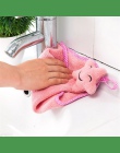 Cartoon Smile ręcznik dzieci ręcznik z mikrofibry ręcznik dla dzieci miękkie pluszowe tkaniny chłonne powiesić ręcznik kuchni ko