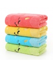 Hoomall 25*50 cm kreskówki dla dzieci ręcznik dziecięcy żakardowe haft nuty kot mały ręcznik do kąpieli w domu Mini dla dzieci r