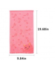 Hoomall 25*50 cm kreskówki dla dzieci ręcznik dziecięcy żakardowe haft nuty kot mały ręcznik do kąpieli w domu Mini dla dzieci r