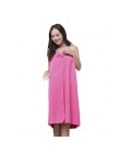 Ouneed Vogue wygodne chłonne ściereczki z mikrofibry damska koreańska wersja zakrętka tubki łuk do kąpieli sukienka prysznic Sau