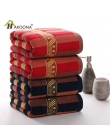 HAKOONA złoty Xingjiang długo odcinkowych bawełniane ręczniki kąpielowe dla dorosłych chłonne łazienka ręczniki 70*140 cm 400 gr