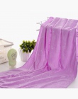 Tkanina z mikrofibry wysokiej jakości bawełniane ręczniki kąpielowe pluszowe miękkie Ultra chłonne można prać w pralce szybkie D