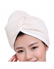 Hoomall 23x60 cm Super chłonne ręcznik do suszenia włosów Turban czepek kąpielowy szlafrok kapelusz szef Quick suszenia Turban k