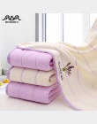 ROMORUS fioletowy lawenda haftowane ręczniki wysokiej jakości bawełna duży ręcznik kąpielowy miękkie chłonne plaży ręcznik do tw