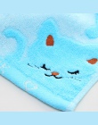 Znakomity design nie skręcone z włókna bambusowego muzyka kot dziecko do mycia ręczniki Spa twarzy ręcznik kąpielowy