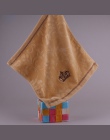 Bawełna miękkie ręcznik do twarzy ręcznik kwadratowy chłonne korona hafty ręcznik