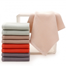 2018 nowy nabytek jednolity kolor o strukturze plastra miodu ręcznik Super chłonne przenośny ręczniki do twarzy podróży ręcznik 