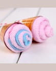 Nowy myjka podwójne kolor czystej bawełny lody w kształcie ręcznik do mycia prezent Party Favor TB sprzedaż