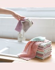 Nonstick koralowa aksamitna wiszące ręcznie delikatne puszyste ręczniki kuchnia naczyń łazienka rąk ręczniki wzór na smycz 10Jun