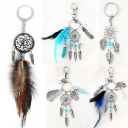 Dream Catcher dekoracja prezent wiszące na ścianie wystrój pokoju brelok 1 PC ręcznie wiatr kuranty samochód wisiorek prezent Ho