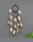 Retro łapacze snów pióra dekoracji wnętrz 1 PC dekoracji dla samochodów Dream Catcher Feather ściany wiszące Trendy w stylu Vint