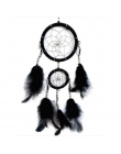 4 kolory sypialnia Deco Dream Catcher z piórami dekoracja na ścianę do sypialni wiatr kuranty