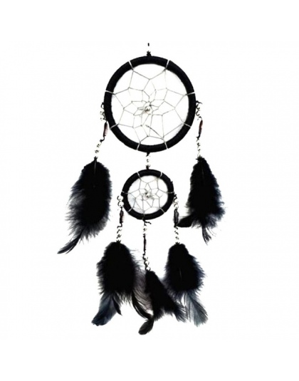 4 kolory sypialnia Deco Dream Catcher z piórami dekoracja na ścianę do sypialni wiatr kuranty