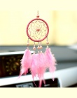 1 pc ręcznie indyjski Dream Catcher netto z pióra wiatr kuranty ściany wiszące Dreamcatcher ozdoby do dekoracji domu wisiorek