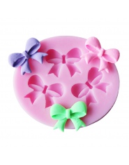 1 pc formy ciasto Bowknots kwiat 3D kremówka formy silikonowe formy do ciast narzędzie dekoracyjne czekoladowe mydło szablony ku