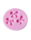 1 pc formy ciasto Bowknots kwiat 3D kremówka formy silikonowe formy do ciast narzędzie dekoracyjne czekoladowe mydło szablony ku