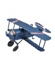 W stylu Vintage żelaza model samolotu fotografia rekwizyty antyczne ozdoby samolot figurki ma Status Metal samolot Bar dekoracje