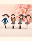 4 sztuk/zestaw śliczne Hayao Miyazaki Xiaomei żywica rzemiosło Fairy figurki ogrodowe japońska animacja mikro krajobraz ozdoby