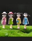 4 sztuk/zestaw śliczne Hayao Miyazaki Xiaomei żywica rzemiosło Fairy figurki ogrodowe japońska animacja mikro krajobraz ozdoby
