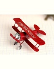 VILEAD żelaza Retro samolot figurki metalowe model samolotu w stylu Vintage szybowiec samolot miniatury Home Decor samolot dla d