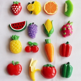 Magnesy owoce warzywa magnes na lodówkę tablicę żywność dla dzieci zabawki edukacyjne