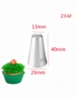 1 Pc lub 3 sztuk/zestaw krem do trawy dysze ze stali nierdzewnej Sugarcraft Decor Cupcake szef końcówka do dekorowania ciasta ru