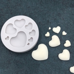 Różne miłość kształt serca silikonowe formy do ciast, do pieczenia silikonowe formy do mydła ciasteczka kremówka ciasto narzędzi