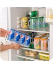 Z tworzywa sztucznego piwo Soda może uchwyt do przechowywania do lodówki lodówka organizator Rack kuchnia przestrzeń Saver posia