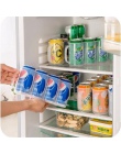Z tworzywa sztucznego piwo Soda może uchwyt do przechowywania do lodówki lodówka organizator Rack kuchnia przestrzeń Saver posia