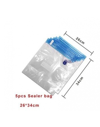 Zawsze świeże Seal Vac Mini zgrzewarka próżniowa do przechowywania żywności z 6 Vcm/torby maszyna do pakowania próżniowego Drops