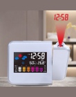 Konesky gorąca sprzedaż Led budzik projekcyjny nowoczesna dekoracja zegar na pulpicie uczeń nocna drzemki budzik zegar regulacji