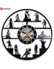 Domu salon kreatywny zegar CD płyta winylowa zegar ścienny wystrój 3D wiszące zegarki dekoracji