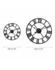 40/60 cm nowa moda nowoczesny okrągły metalowy zegar ścienny proces lutowania bardzo trwałe do pokoju badań biura salony kawiarn
