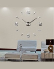 2019 specjalny duży diy kwarcowy 3d zegar ścienny salon duży ścienny zegarek naklejki na lusterka nowoczesne designerskie dekora