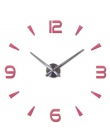 2019 specjalny duży diy kwarcowy 3d zegar ścienny salon duży ścienny zegarek naklejki na lusterka nowoczesne designerskie dekora