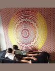 Duże Indian gobelin Mandala gobelin Hippie strona główna dekoracyjne Boho joga mat obrus 200x140 CM Hippie Mandala gobelin