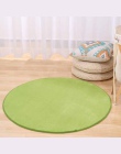 Nowe mody stałe pianka z pamięcią mata na krzesło dywan dla dzieci dywaniki do sypialni maty do jogi wycieraczka duży okrągły dy
