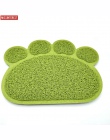 Missinterest pies Puppy Paw kształt podkładka dla zwierząt domowych Miska karmienia żywności pcv mata