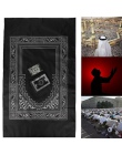 100x60 cm cztery kolory łatwe do przenoszenia Eid mubarak muzułmański dywanik do modlitwy mata islamski dla kieszonkowy składany