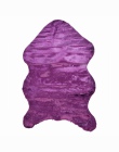 Juneiour futro sztuczna kożuch włochaty dywanik do salonu dywaniki skóry futra zwykły puszyste dywany dywany zmywalne sypialnia 