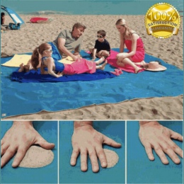 150x200 cm magiczny piasek bezpłatnej plaży mata Camping piknik na świeżym powietrzu duży materac wodoodporna torba ręcznik plaż