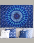 Indian Mandala Tapestry wydrukowano ścianie wisi gobelin czechy plaży rzut mata hipis narzuta mata do jogi koc