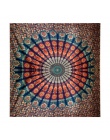 Indian Mandala Tapestry wydrukowano ścianie wisi gobelin czechy plaży rzut mata hipis narzuta mata do jogi koc