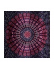 Indian Mandala Tapestry wydrukowano ścianie wisi gobelin czechy plaży rzut mata hipis narzuta mata do jogi koc