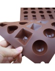 19 Numery Owoce Czekolada Formy Silikonowe Kształt formy Silikonowe 3D Cukierki Cookie Kremówka Mold Cake Decoration Narzędzia D