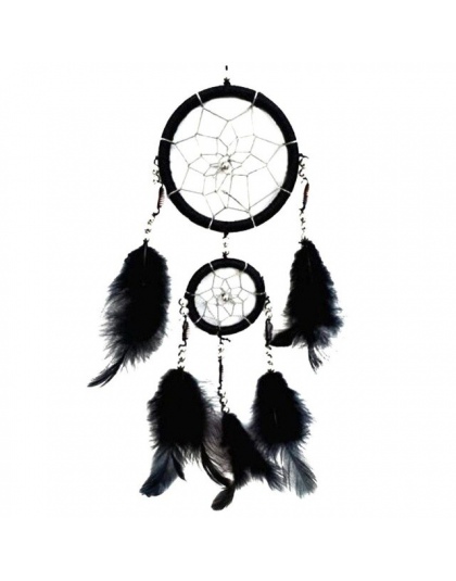 Wysokiej jakości 4 kolory sypialnia Deco Dream Catcher z piórami dekoracja na ścianę do sypialni wiatr kuranty